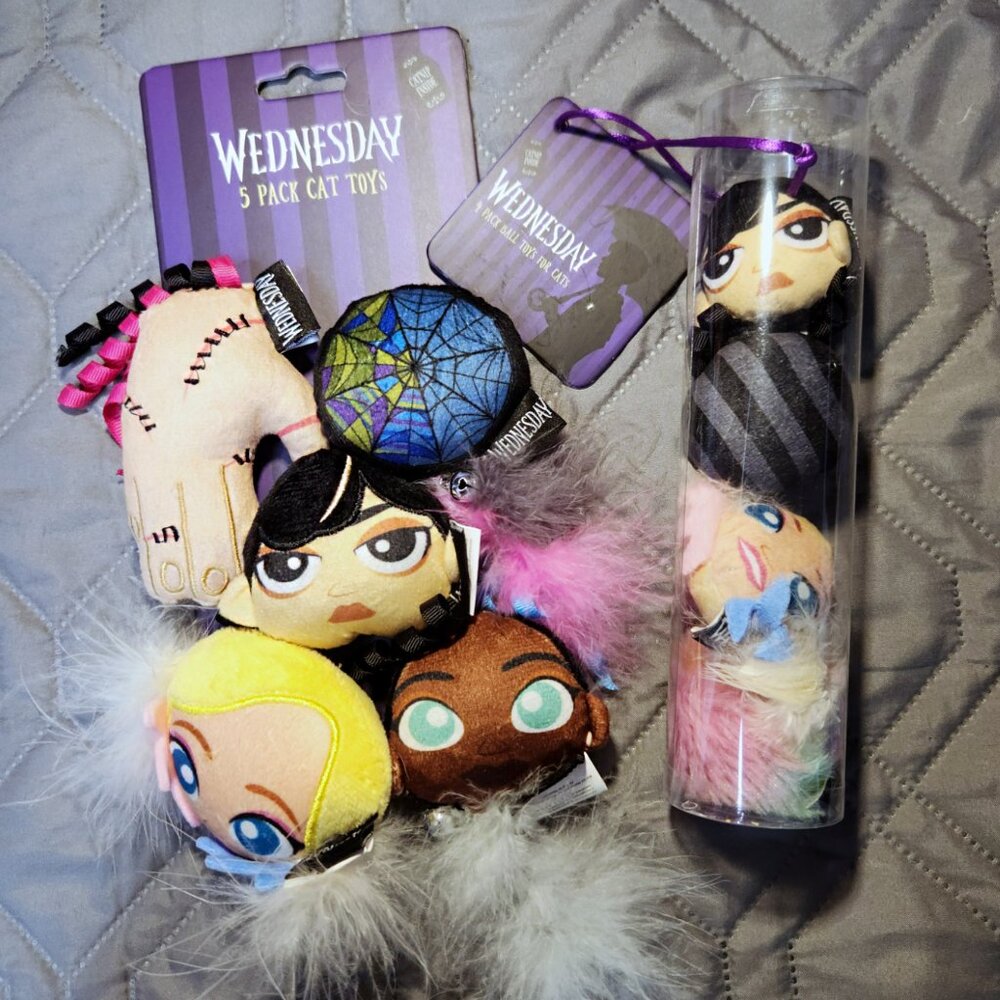 Wednesday Cat Toy Bundle